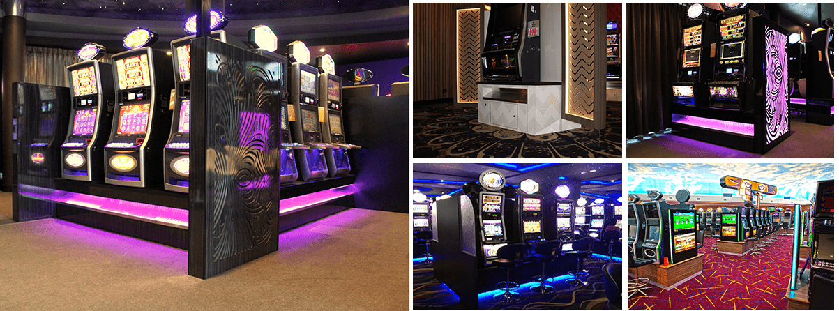 Casino Consoles Custom Gaming Base Featured Installations