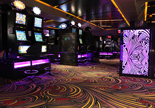 Kedron Wavell Footrest Installation and Design by Casino Consoles