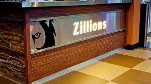 Zillion Screen Design by Casino Consoles